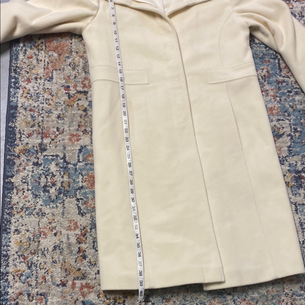 JESSICA Vintage Elegant Wool Blend Cream Women's Coat - Picture 10 of 16